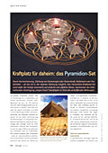 Kraftplatz für daheim: das Pyramidion-Set